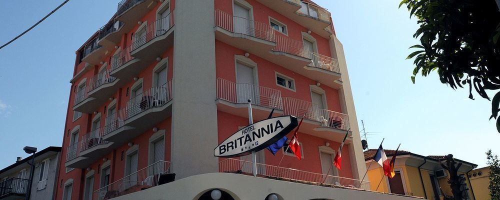 Hotel Britannia Rimini Marina Centro Екстер'єр фото